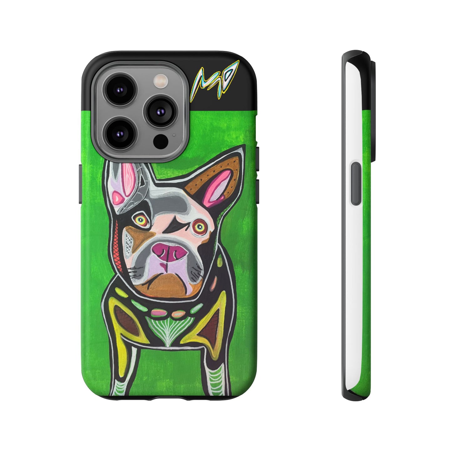 FRENCHIE  Art Phone Case – Colorful Pop Dog iPhone Cover
