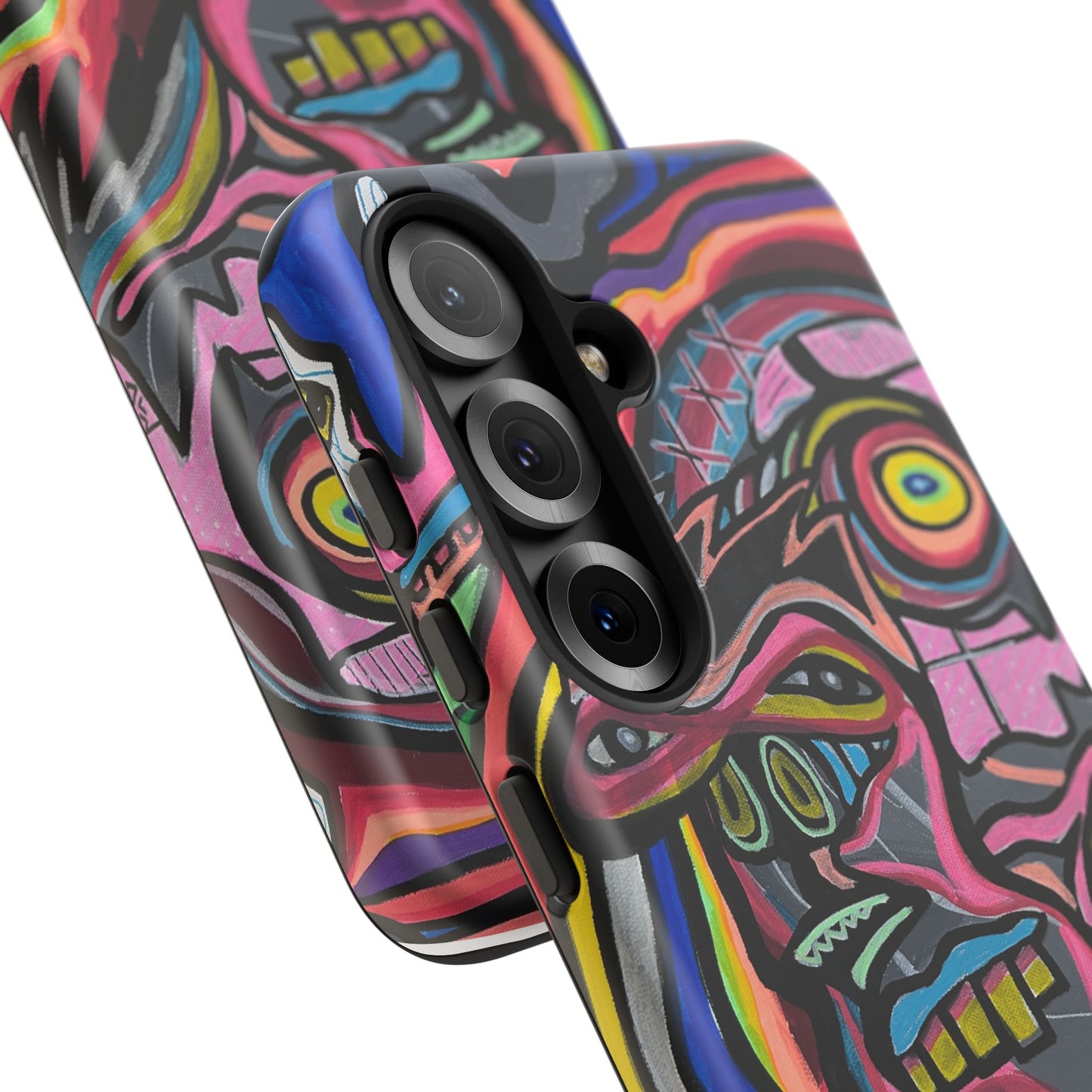 CRAZY Graffiti Phone Case — Colorful Street Art Protective Cover