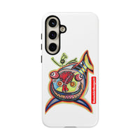 Phone Case — Colorful Abstract PARASITE  Fish Art Tough Cases