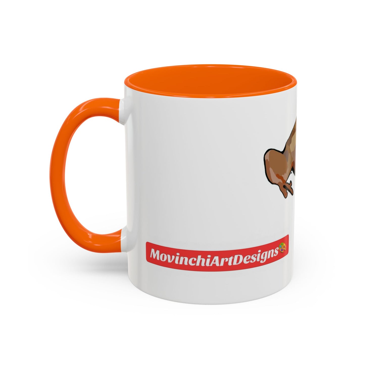 COQUI.  Frog Accent Coffee Mug — Cute Woodland Tree Frog Design (11/15 oz)