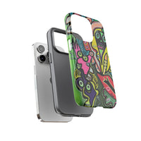 CONCERT  Abstract Graffiti Phone Case — Colorful Street Art Tough Cases