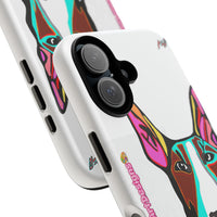 MR Bull Terrier Phone Case — Colorful Pop Art Tough Cases for Dog Lovers