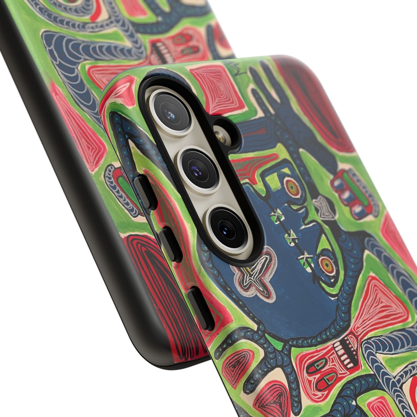 Abstract AFTERLIFE Phone Case — Bold Psychedelic Music Art