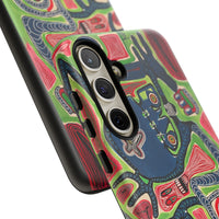 Abstract AFTERLIFE Phone Case — Bold Psychedelic Music Art