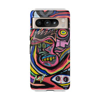 CRAZY Graffiti Phone Case — Colorful Street Art Protective Cover