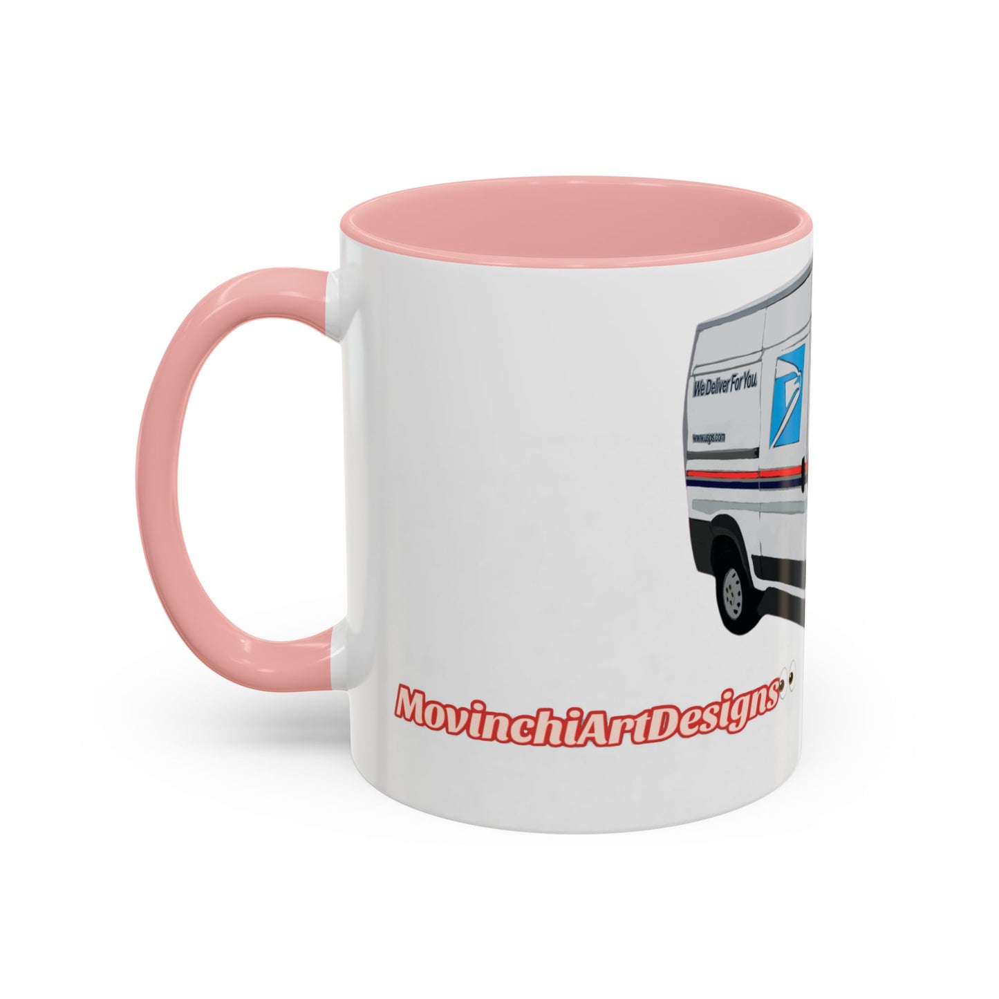 PROMASTER.  Coffee Mug — Postal Delivery Van Illustration