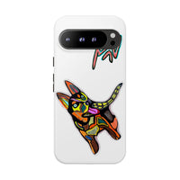 HUSKY  Colorful Abstract Dog Phone Case — 'MAD' Signature Protective Case
