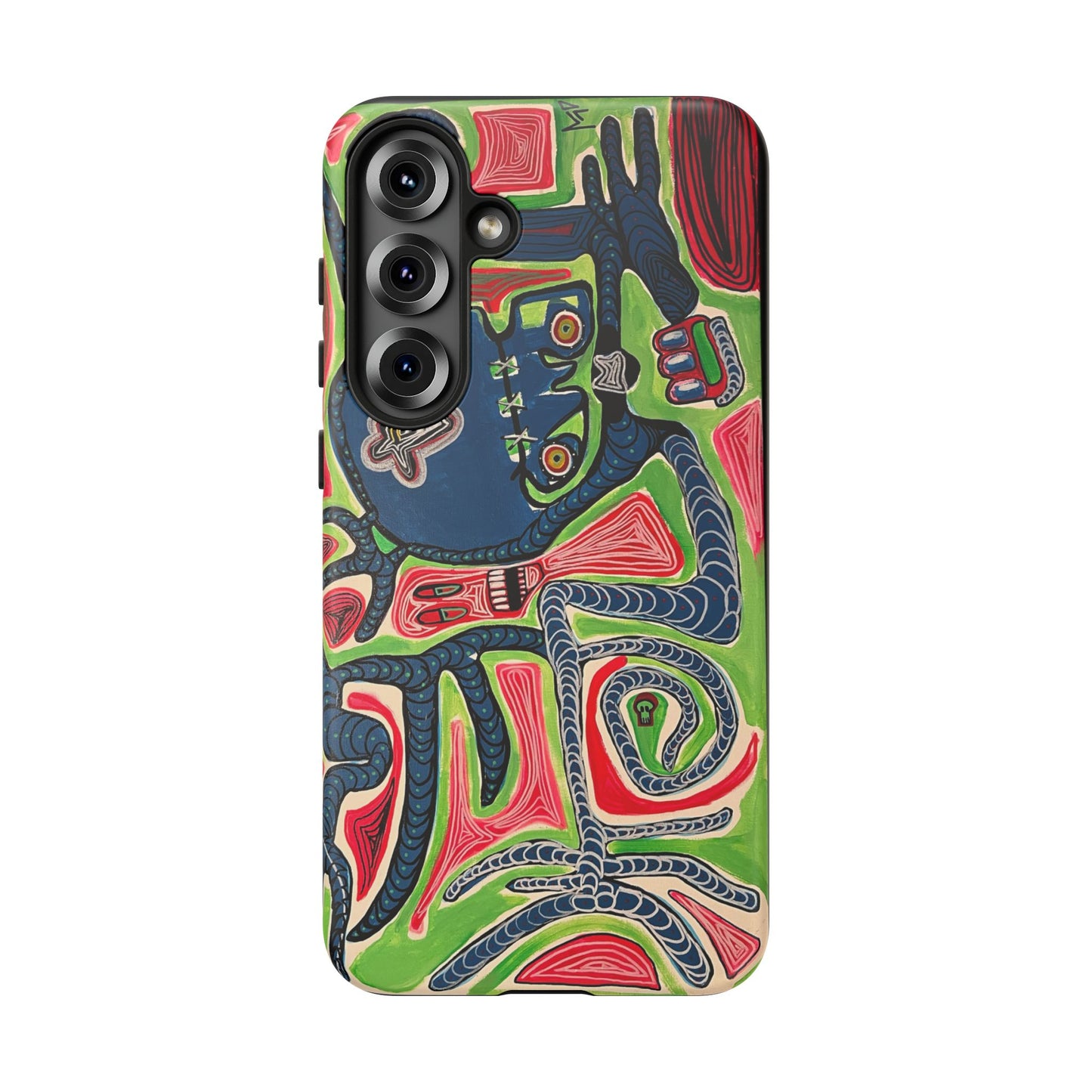 Abstract AFTERLIFE Phone Case — Bold Psychedelic Music Art