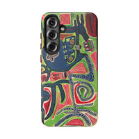 Abstract AFTERLIFE Phone Case — Bold Psychedelic Music Art