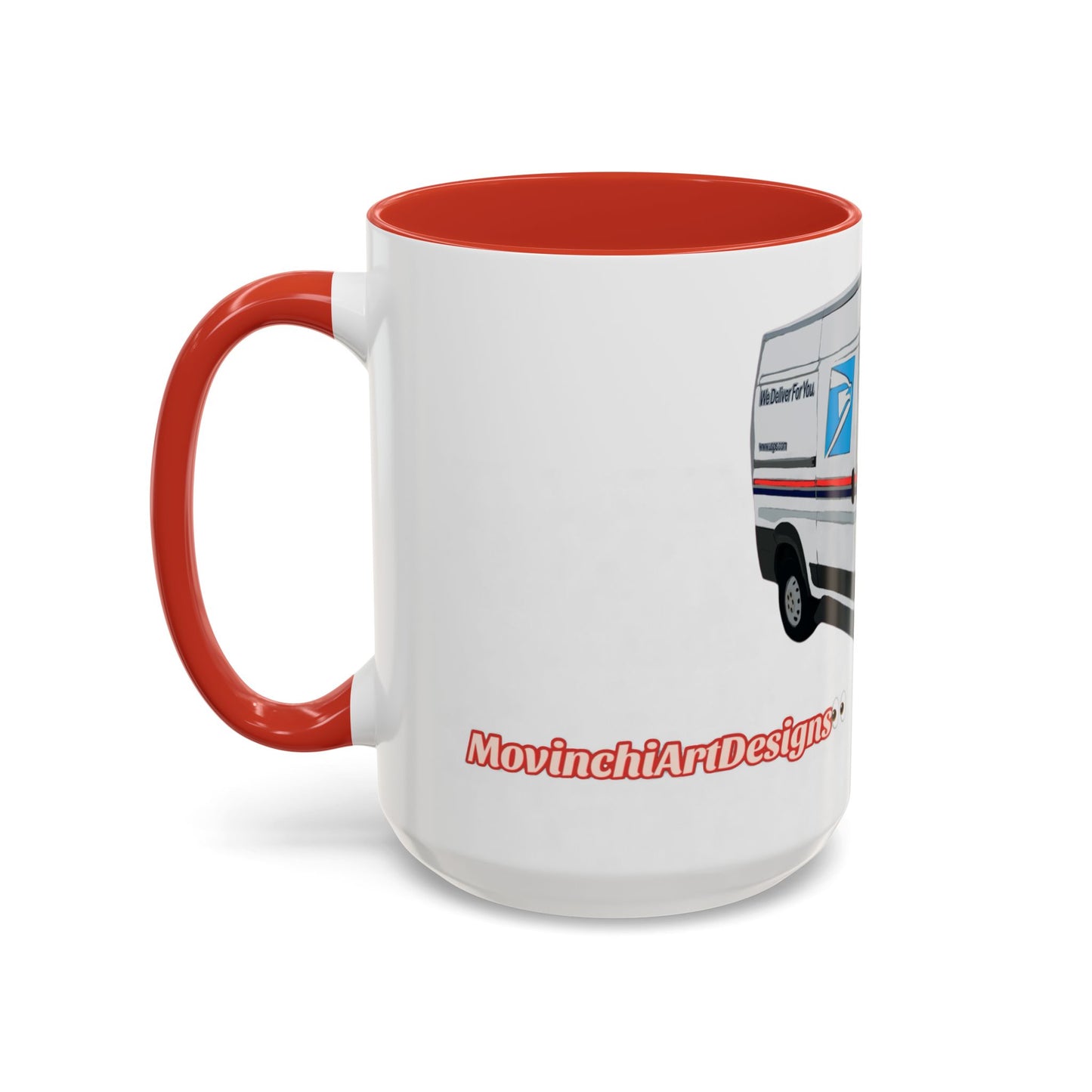 PROMASTER.  Coffee Mug — Postal Delivery Van Illustration
