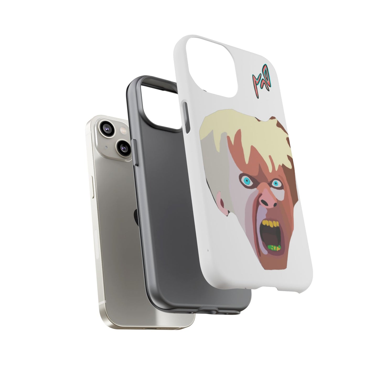 KAREN.  Phone Case — Retro Horror Face Graphic ("Tough Cases")