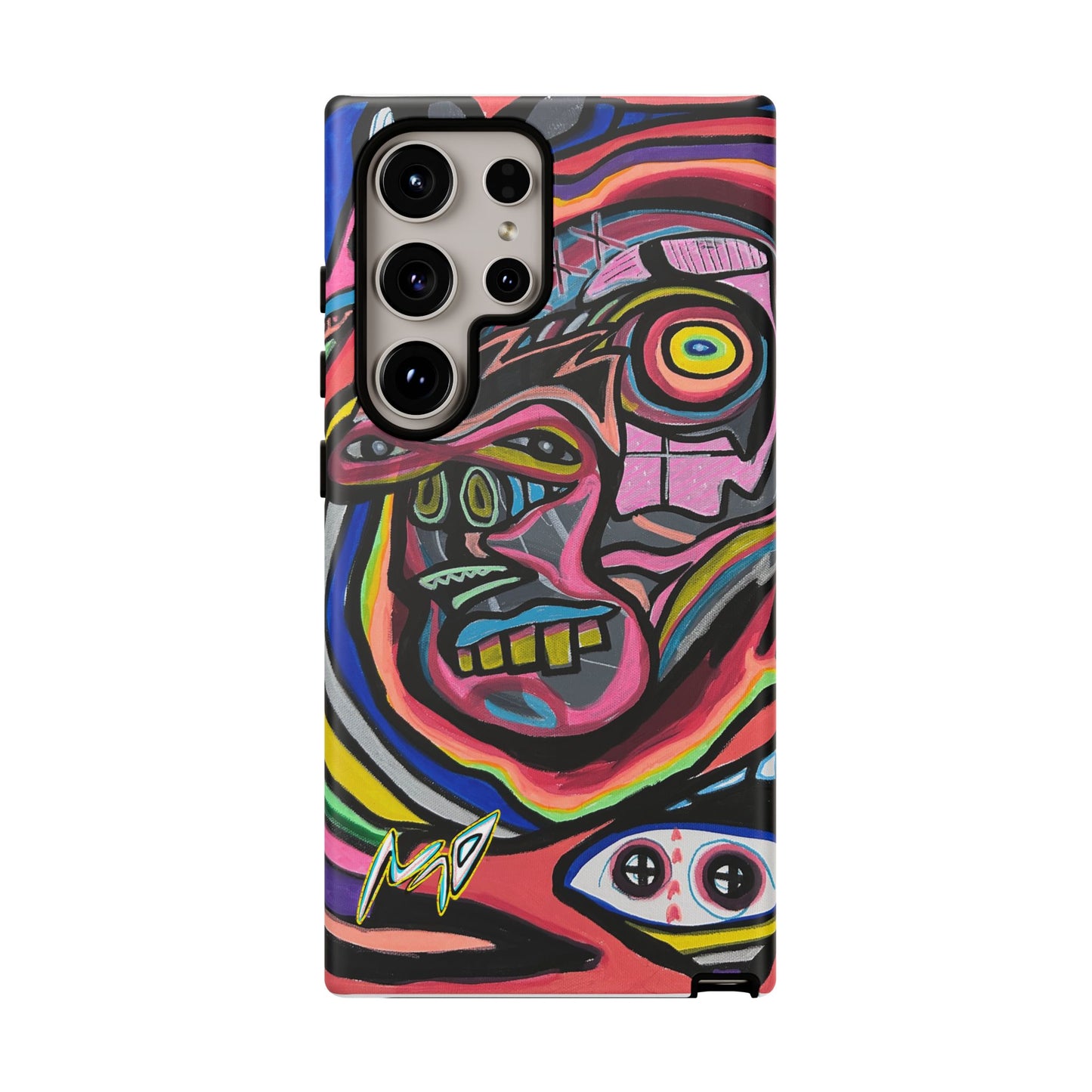 CRAZY Graffiti Phone Case — Colorful Street Art Protective Cover