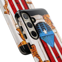 Puerto Rican Flag Phone Case - Rustic Coquí Door Design Tough Case