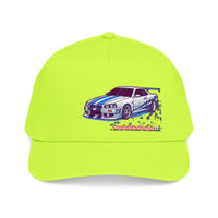 Racing Skyline Embroidered Cap — Vintage GT Sports Car Hat
