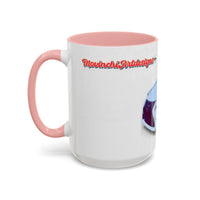 IS300 Car Lover Accent Coffee Mug – White Sports Sedan Design (11oz & 15oz)