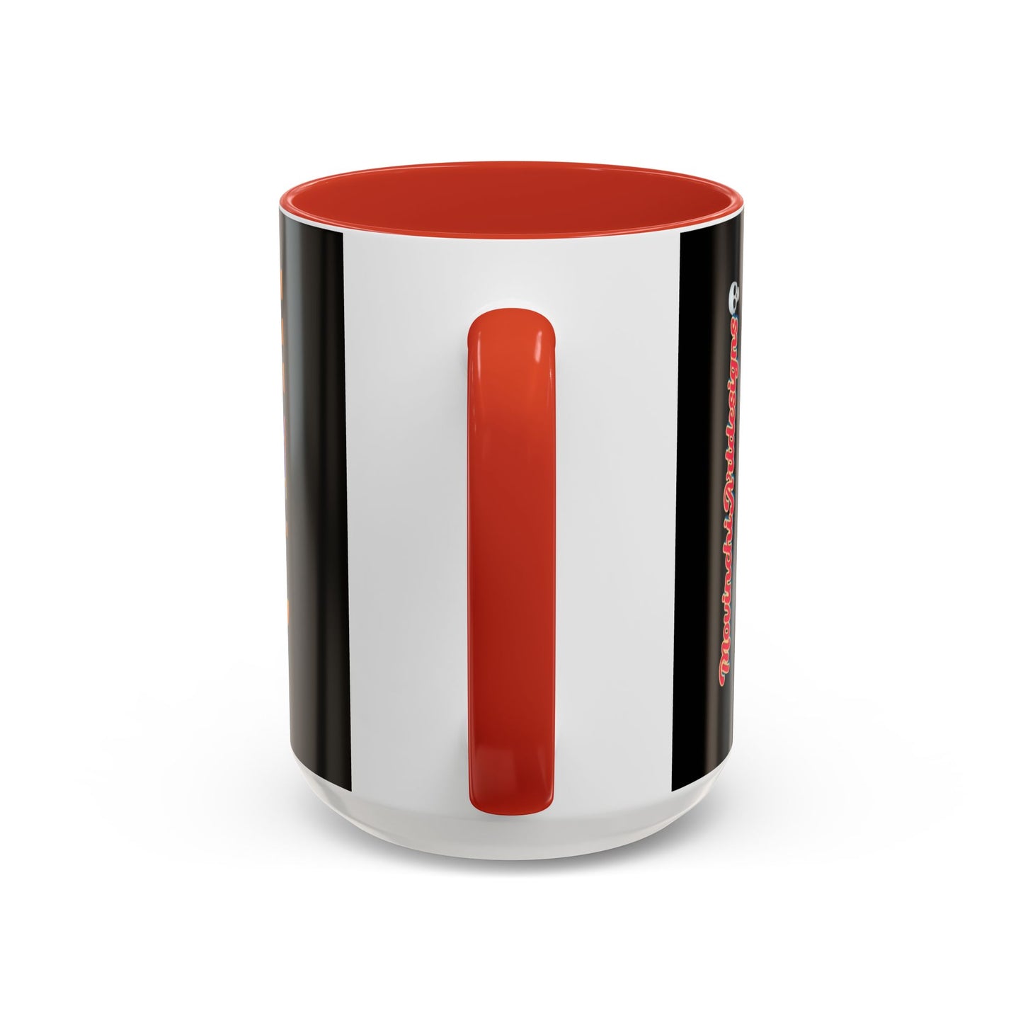 Coffee Mug — Colorful Abstract Cross Accent Ceramic Mug (11/15 oz)