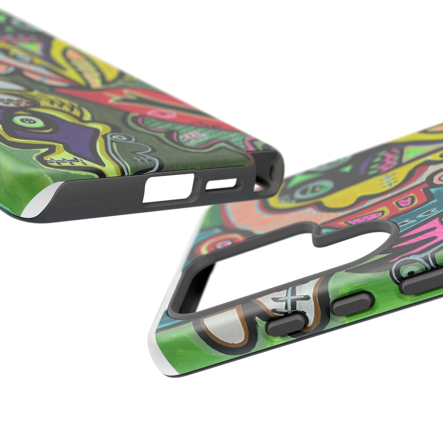 CONCERT  Abstract Graffiti Phone Case — Colorful Street Art Tough Cases