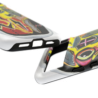 VINCENT.  Skull Riot Phone Case – Colorful Abstract Horror Art Protective Cover