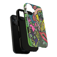 CONCERT  Abstract Graffiti Phone Case — Colorful Street Art Tough Cases