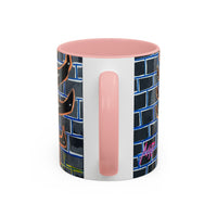 Abstract Street-Art Eye Coffee Mug — Colorful Graffiti Accent Mug (11/15 oz)