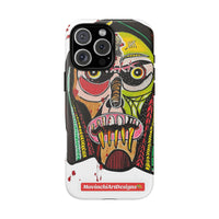KUNTA.  Abstract Tribal Skull Phone Case — Colorful Street Art Protective Cover