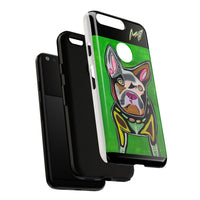 FRENCHIE  Art Phone Case – Colorful Pop Dog iPhone Cover