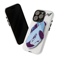 Melvin White Sports Car Phone Case - Retro Pop Art Supercar Protective Tough Case