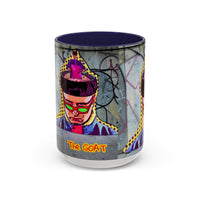 OLIVER TREE "the GOAT".   Graphic Coffee Mug – Pop Art Streetwear Design (11/15oz)
