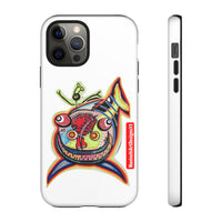 Phone Case — Colorful Abstract PARASITE  Fish Art Tough Cases