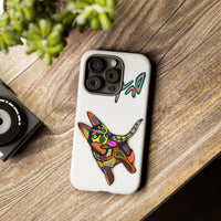 HUSKY  Colorful Abstract Dog Phone Case — 'MAD' Signature Protective Case