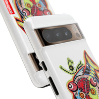 Phone Case — Colorful Abstract PARASITE  Fish Art Tough Cases