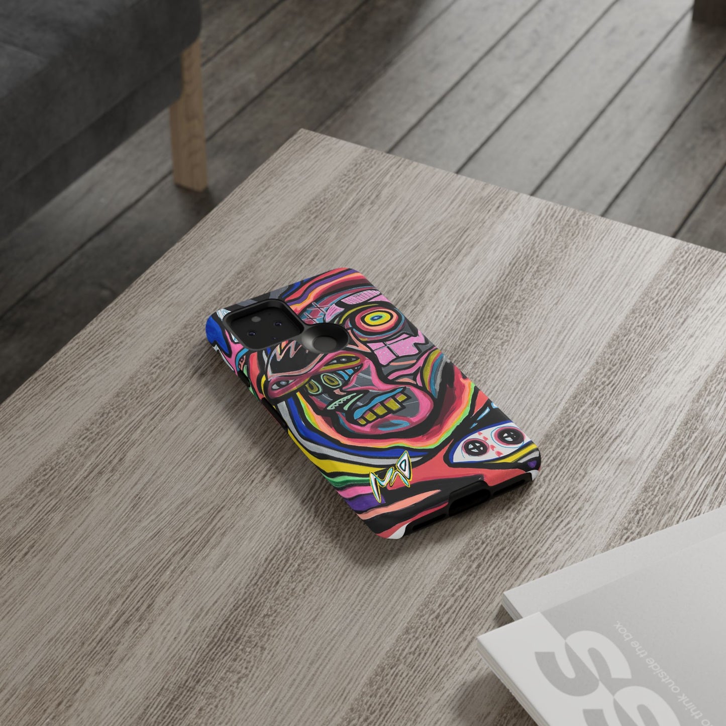 CRAZY Graffiti Phone Case — Colorful Street Art Protective Cover