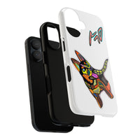 HUSKY  Colorful Abstract Dog Phone Case — 'MAD' Signature Protective Case