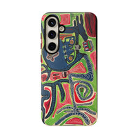 Abstract AFTERLIFE Phone Case — Bold Psychedelic Music Art