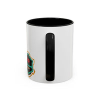 SAN JUAN.  Colorful Street Art Coffee Mug — Vibrant Alleyway & Playful Emblem Accent Mug