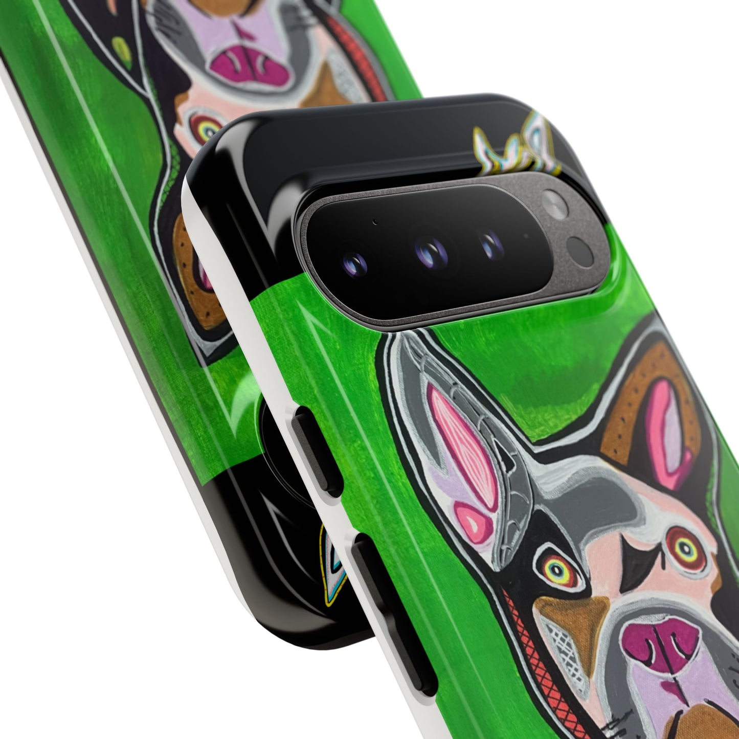 FRENCHIE  Art Phone Case – Colorful Pop Dog iPhone Cover