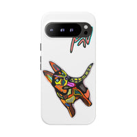 HUSKY  Colorful Abstract Dog Phone Case — 'MAD' Signature Protective Case