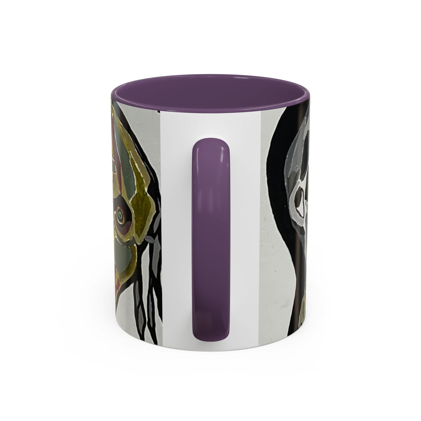 3 amigos2.0 Zombie Skull Coffee Mug — Spooky Horror Accent Mug (11/15 oz)