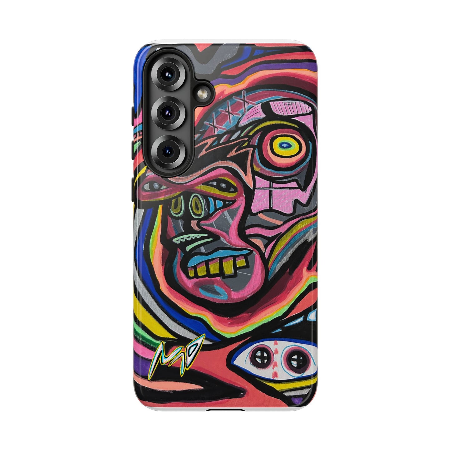 CRAZY Graffiti Phone Case — Colorful Street Art Protective Cover
