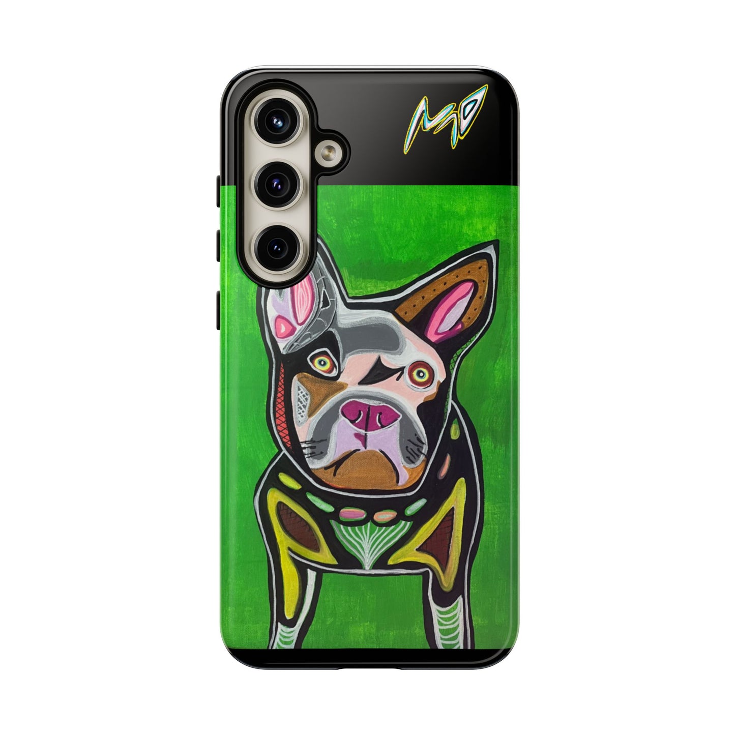 FRENCHIE  Art Phone Case – Colorful Pop Dog iPhone Cover