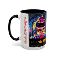 OLIVER TREE "The Goat"Urban Graffiti Coffee Mug — Colorful Retro Subway Art