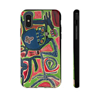 Abstract AFTERLIFE Phone Case — Bold Psychedelic Music Art