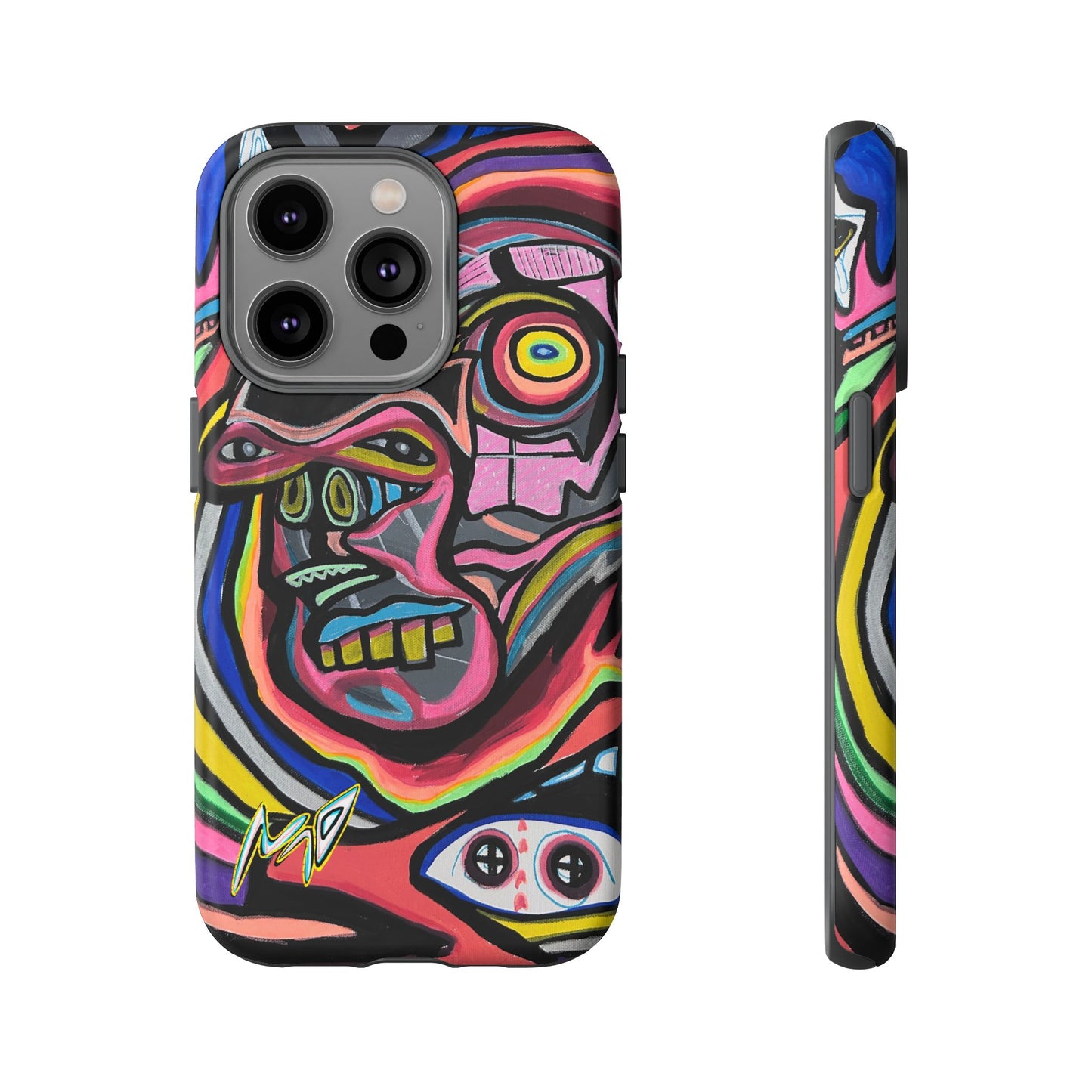 CRAZY Graffiti Phone Case — Colorful Street Art Protective Cover