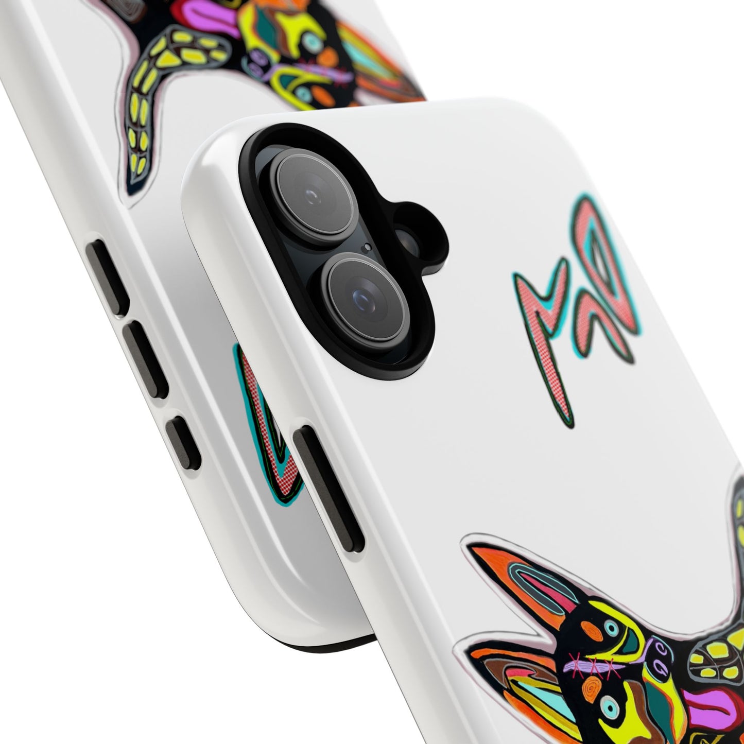 HUSKY  Colorful Abstract Dog Phone Case — 'MAD' Signature Protective Case