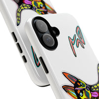 HUSKY  Colorful Abstract Dog Phone Case — 'MAD' Signature Protective Case