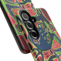 Abstract AFTERLIFE Phone Case — Bold Psychedelic Music Art