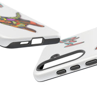 HUSKY  Colorful Abstract Dog Phone Case — 'MAD' Signature Protective Case
