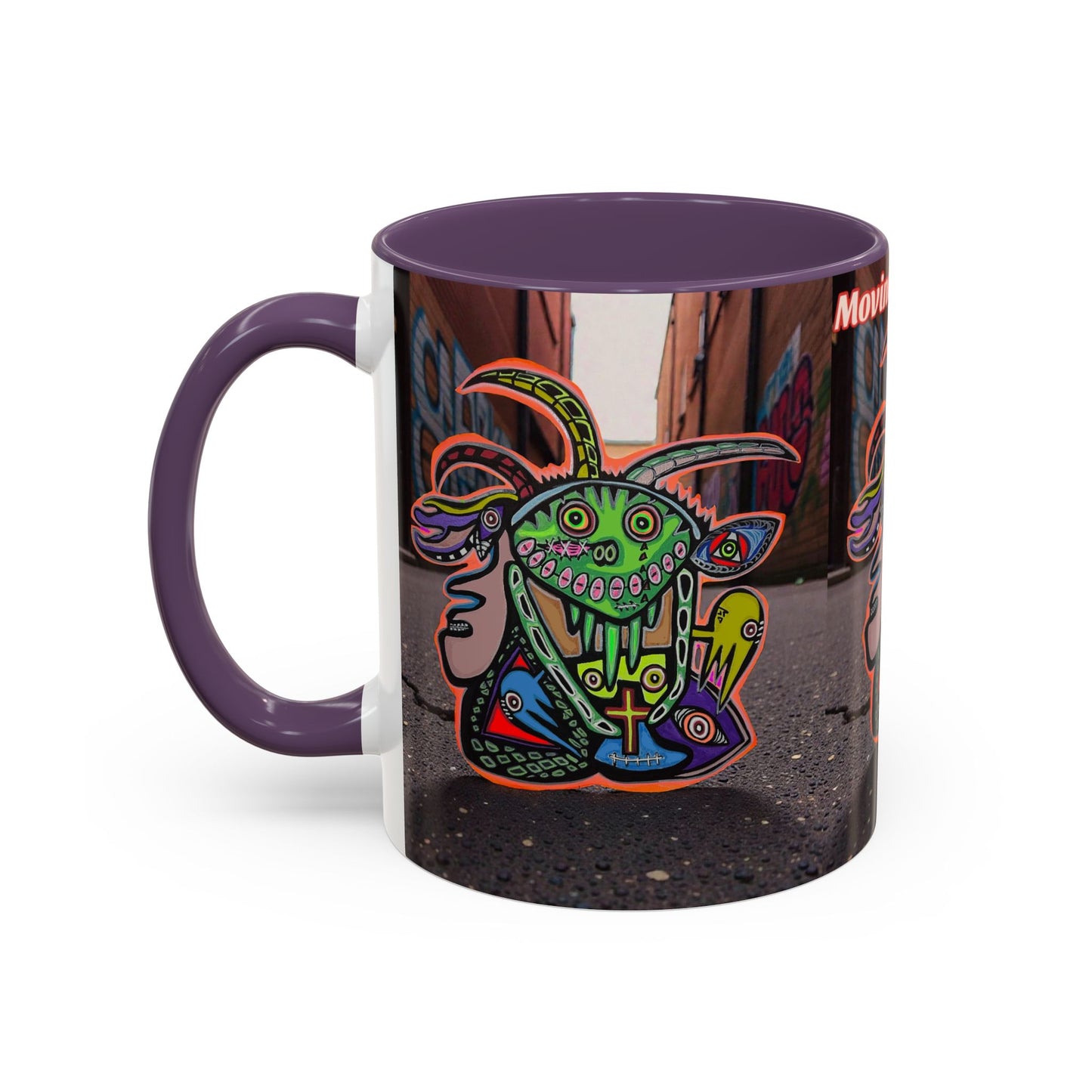 RYDER5.0  Street Art Mug — Colorful Graffiti Character Coffee Cup (11/15oz)