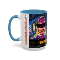 OLIVER TREE "The Goat"Urban Graffiti Coffee Mug — Colorful Retro Subway Art