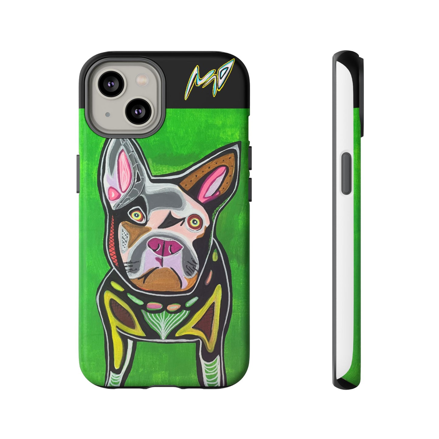 FRENCHIE  Art Phone Case – Colorful Pop Dog iPhone Cover